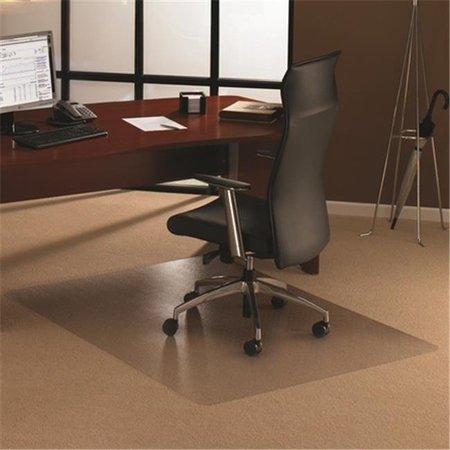 DOORTEX ECOTEX Doortex Ecotex ECO113648EP Enhanced Polymer Rectangular Chair Mat For Standard Pile Carpets 0.38 In.; Clear 36 X 48 In. ECO113648EP